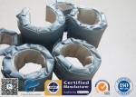 High Temperature Grey Silicone Fiberglass Removable Thermal Insulation Covers ,