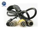 4 Pin Video Aviation Cable For Connect DC And BNC Cable For CCTV Security Camera