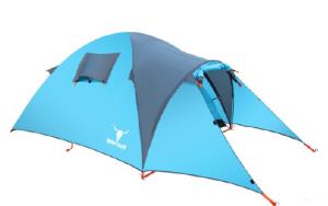 Quality 3-4 Person Camping Tent 3 Season Camping Tent Fiberglass Camping Tent GNCT-014 wholesale
