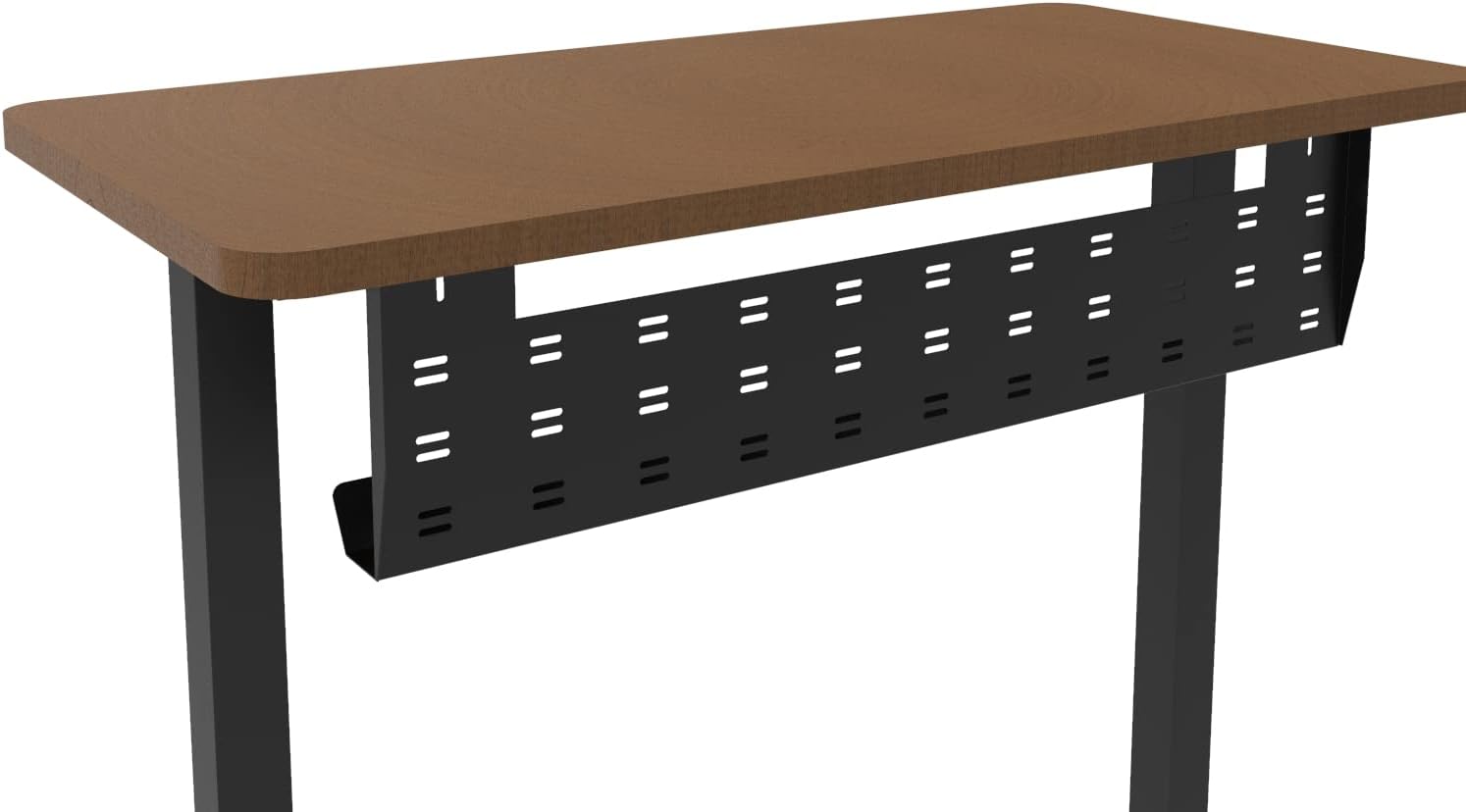 Long Metal Under Desk Cable Organizer Tray for Perfect Standing Desk Cable Management