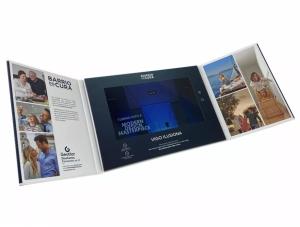 Quality Wholesale Manufacturer Hardcover Video Brochure A4 10 Inch Electronics Video Brochure For Business Promotion wholesale