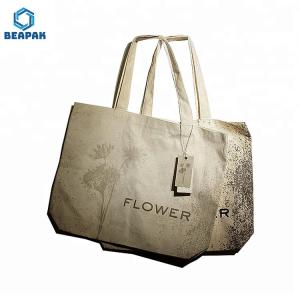 Quality Custom Printed Shopping Canvas Foldable Cotton Jute Bag wholesale