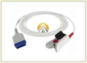 Quality GE Spo2 Probe Sensor Adult Finger Clip Medical TPU 11 Pin For GE Marquette wholesale