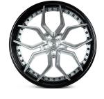 EVO3 3 PC Rims Forged 3-Piece Forged Wheels 18 Inch For Luxury Car Silver