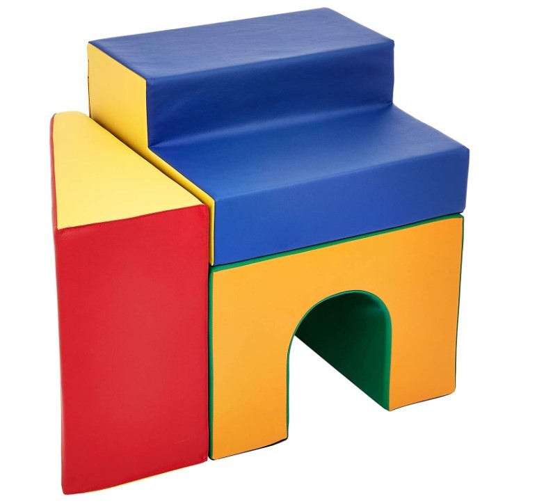 Factory Direct Ecr4kids Softzone Single Soft Foam Play Tunnel Or Climbers