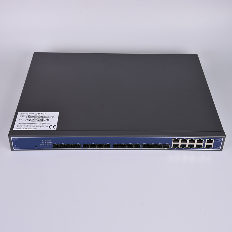 20KM 1.25G GEPON EPON XPON 8PON PORT 2 PORT GPON OLT