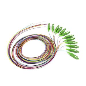 Quality 12 Strand Fiber Optic Patch Cord Single Mode SC G657A2 Bend Insensitive Fiber 2m wholesale