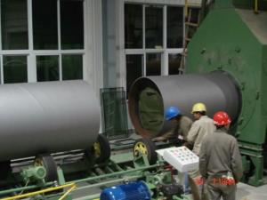 Quality 3PE Anti Corrosion Pipe Machine Shot Blasting Line For Pipes High Safety wholesale