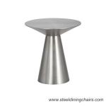 ss Veneer Top Golden Metal Coffee Side Tables In Club Hotel Office