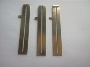 Quality Simple Progressive Blanking Compound Die , Nickel Plating Stamped Steel Parts wholesale