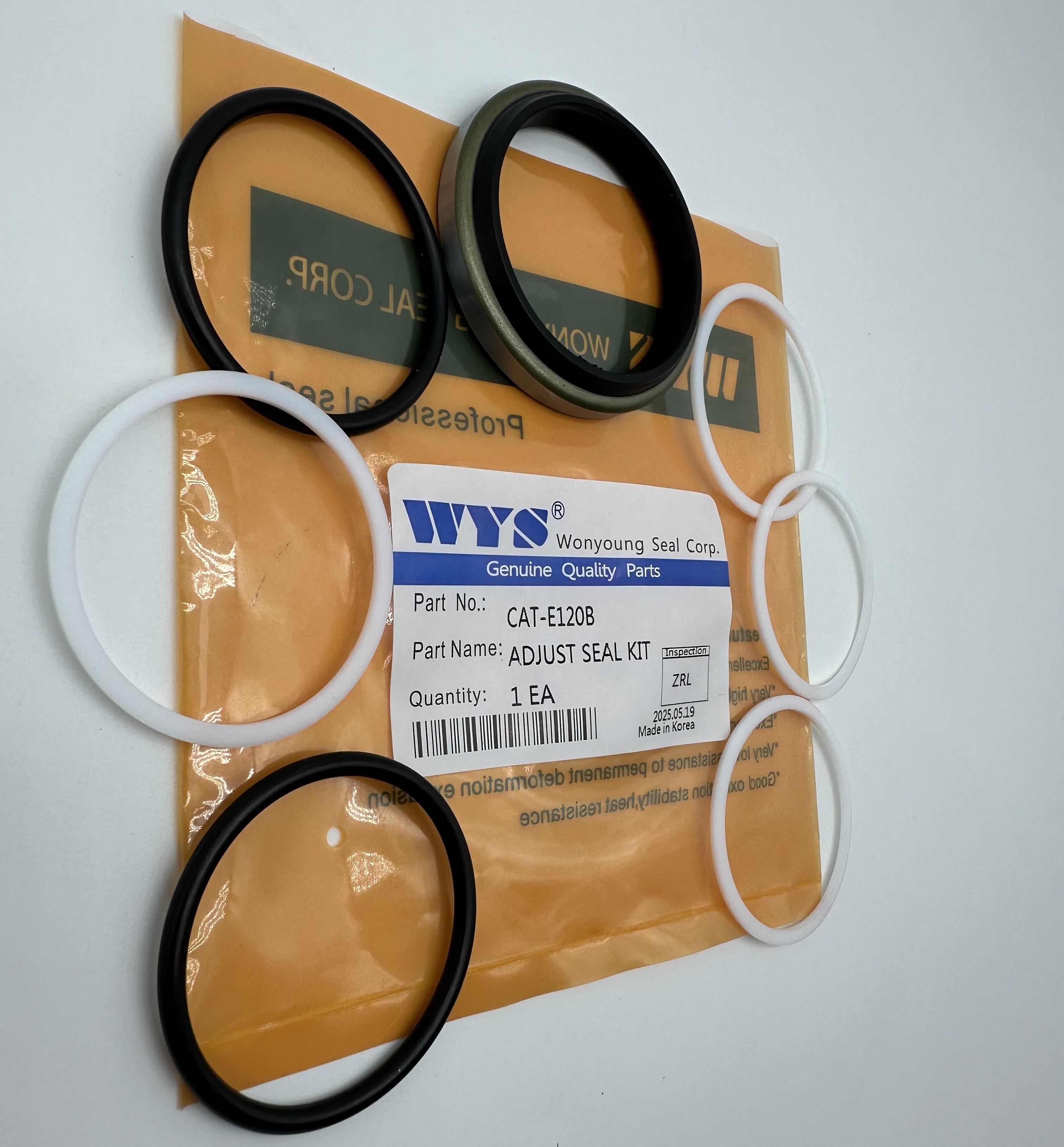 WYS Caterpillar NO CAT-E120B ADJUST SEAL KIT