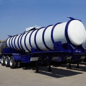 Quality Carbon Steel Liquids V Shape 20cbm Acid Tanker Trailer wholesale