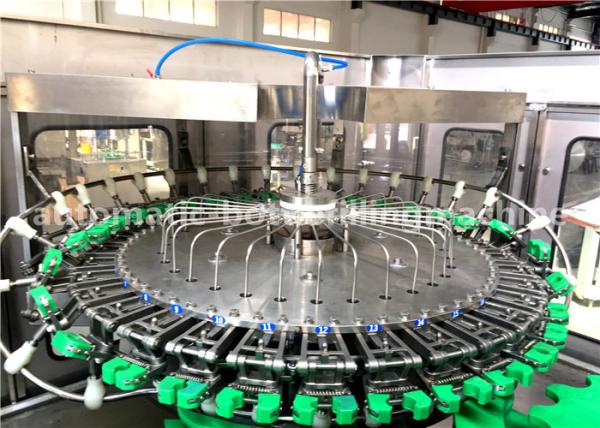 Auto Coke Cola Bottling Machine Carbonated Beverage Glass Bottle Soda Filling
