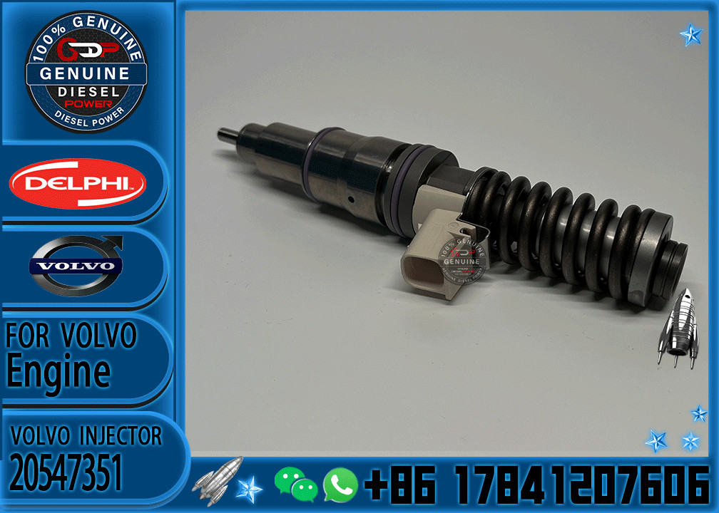 Diesel injection system parts diesel fuel injector 3883426 20547350 20547351 20555521 Diesel Injector for volvo