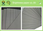 Recycled Paper Grey Chipboard Paper Sheet / Roll for book binding Good Stiffness