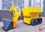 Single Bucket Small Crawler Rock Loader High Performance For Underground Mining