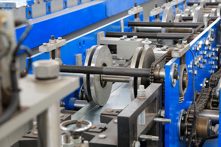 Highly Efficient Steel Profile Stud And Track Roll Forming Machine 18 Station