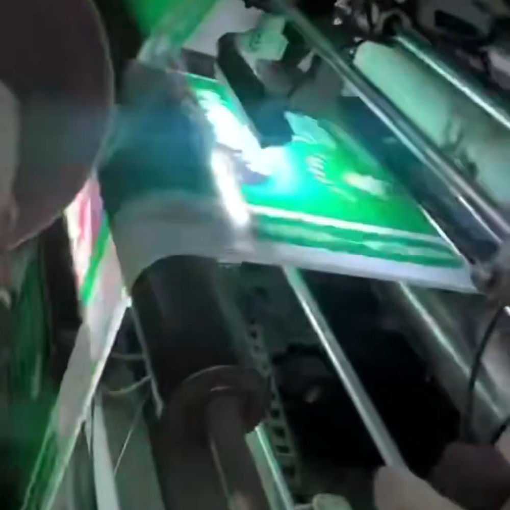 Second Hand 1M Automatic Woven Bag Container Bag Used Extrusion Lamination Machine