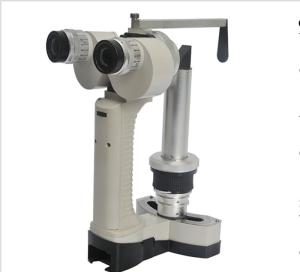 Quality Horizontal ±30° Slit Angle Hand Held Slit Lamp With White LED Illumination Bulb wholesale