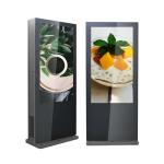 Weatherproof Outdoor Advertising Kiosk , Smart LCD Digital Signage Display