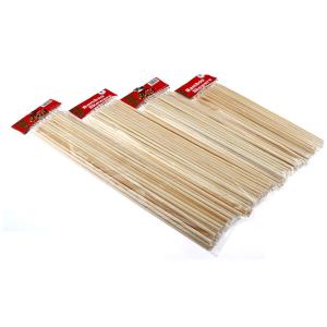 Quality Marshmallow Roasting Bamboo Barbecue Skewers , 36inch Wooden Barbeque Sticks wholesale