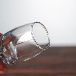 Colored Bottom Oval Shaped 9cl 3oz Shot Glasses