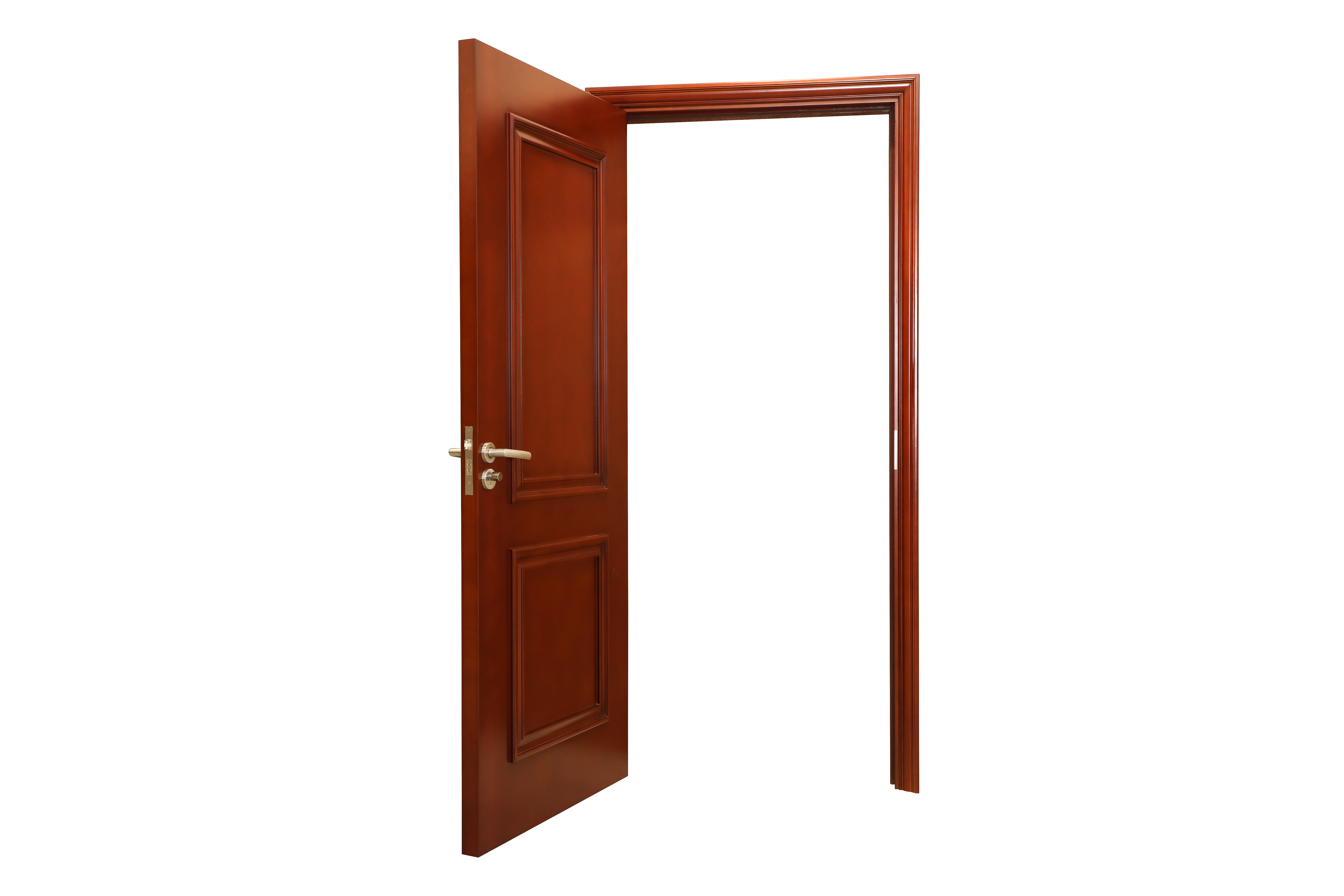 Commercial 38db Steel Fire Rated Wood Doors For School