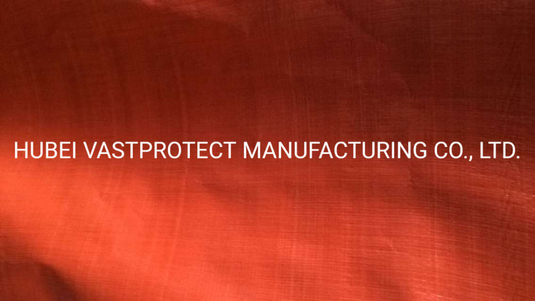 12&prime; *100&prime; Orange PE Tarpaulin Roll