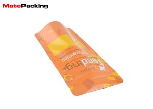 Quality Colorful Printing Doypack Stand Up Pouch , PET/PE Dog Food Storage Bag For Birds wholesale