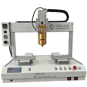 China Single Head Industrial Fully Automatic  Dispensing Machine Hot Melt Glue on sale
