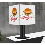IP31 Magic Cube Commercial LED Display With Iron Sealed Cabinet And 1/32s