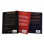 220 Pages Logo Spot UV Coated Hardcover Book Printing