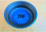 Blue Cast Iron Floor Drain Heavy Duty Couplings Assembled With Plastic Plug