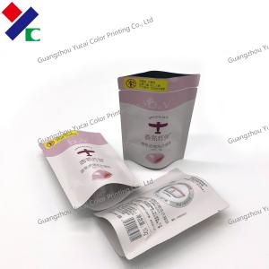 Quality BRC 50 Micron Foil Stand Up Pouch For Shampoo Packaging Bags wholesale