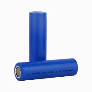 Quality IFR18650 3.2v 1800mAh LiFePO4 Cylindrical Lithium Ion Battery Cell wholesale