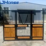Sliding Door Horse Stall Panels Width Customized Bamboo Wood Infill