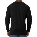 Custom Logo Classic Fit Soft Heavy Weight Tee Cotton Polyester Blank Long Sleeve