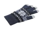 Knitted Touchscreen Winter Gloves 85 % Acrylic 15 % Spandex Material