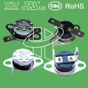Quality KSD301 Temperature Limiting Thermostat , Electric Iron Snap Disc Thermostat Switch wholesale