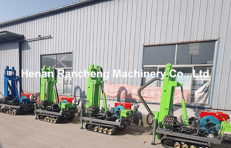 High Performance 30m Hydraulic Pile Driver Featuring 30HP Diesel Engine