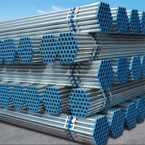 Quality DX53D Galvanised Irrigation Pipes Zinc Coated 6m Galvanised Round Tube wholesale