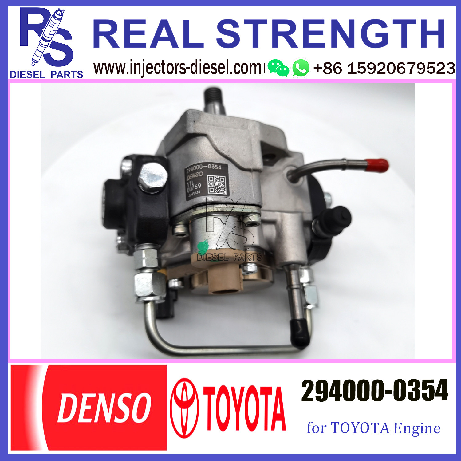 Diesel Fuel Injection Pump 294000-0354 294000-0355 for Toyota IMV 1KD-FTV 2KD-FTV