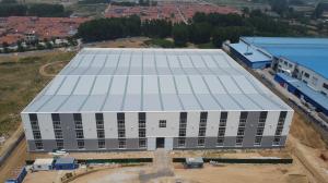 Q235B Steel Structure Building Prefabricated Steel Construction With Insulation Panel