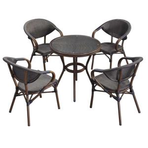 Quality Durable Patio Aluminium Textilene Outdoor Garden Furniture wholesale