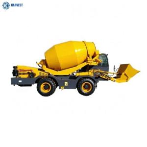 Quality 4M3 Capacity 95kW Engine Industrial HY400 Self Loading Concrete Mixer Truck wholesale
