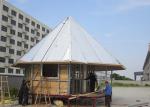 Small Modular Prefabricated Hotel , Overwater Bungalow With Light Steel Frame