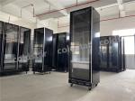 Bar Beer Beverage Display Refrigerator Full Glass Door Vertical Chiller