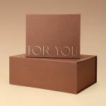 Silk Lining Magnet Rigid Candle Gift Paper Packaging Box With Logo