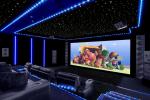 Magnetic Polyester Fiber Optic Star Ceiling Panels 9mm Thickness With Shooting