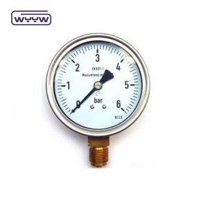 Quality no oil pressure gauge stainless steel case wholesale